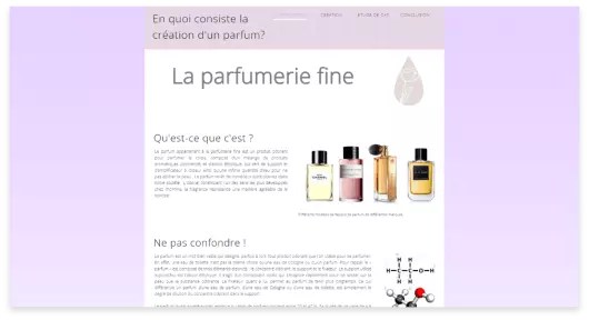 Fine perfumery